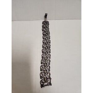 825 Marked Vintage Silver Bracelet